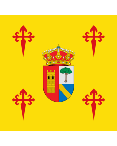 Flag: Navas de Oro |  1.35m² | 14.5sqft | 120x120cm | 45x45inch 