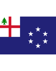 Flag: New England 1988 |  landscape flag | 1.35m² | 14.5sqft | 90x150cm | 3x5ft 