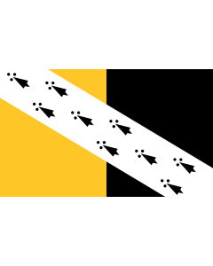Flag: Norfolk | Historic county of Norfolk |  landscape flag | 1.35m² | 14.5sqft | 90x150cm | 3x5ft 