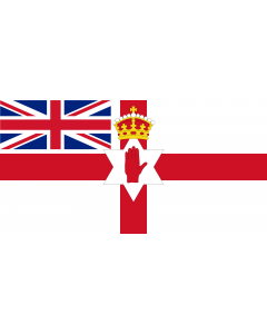 Flag: Northern Ireland  1953-1972 | A vectorized version of Image Flag of Northern Ireland  1953-1972 |  landscape flag | 1.35m² | 14.5sqft | 80x160cm | 30x60inch 