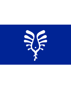 Flag: Nunavik  Thomassie Mangiok |  landscape flag | 1.35m² | 14.5sqft | 90x150cm | 3x5ft 