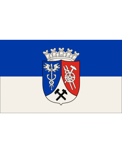 Flag: City of Oberhausen |  landscape flag | 1.35m² | 14.5sqft | 90x150cm | 3x5ft 