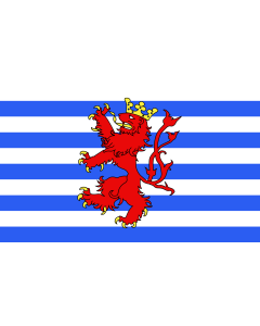 Flag: Province of Luxembourg |  landscape flag | 1.35m² | 14.5sqft | 90x150cm | 3x5ft 