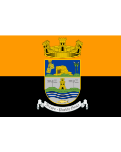 Flag: Coat of Arms of Arroyo |  landscape flag | 1.35m² | 14.5sqft | 90x150cm | 3x5ft 