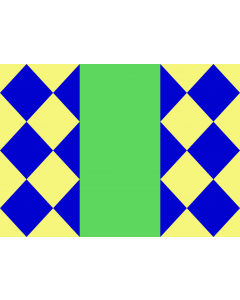 Flagge: Large Oléron | Oléron island | L île d Oléron | La insulo Oléron | Ostrova Oléron  |  Querformat Fahne | 1.35m² | 100x140cm 