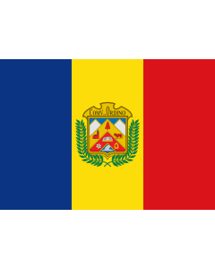 Flag: Ordino | Ordino  Andorra |  landscape flag | 1.35m² | 14.5sqft | 90x150cm | 3x5ft 