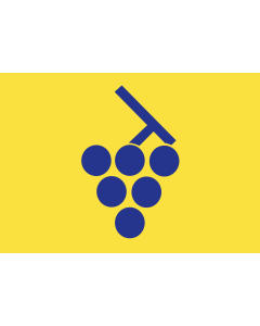 Flag: Overijse vlag | Gemeentevlag Overijse |  landscape flag | 1.35m² | 14.5sqft | 90x150cm | 3x5ft 