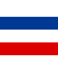 Flag: Pan-Slavic |  landscape flag | 1.35m² | 14.5sqft | 90x150cm | 3x5ft 