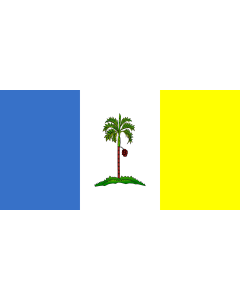 Flag: Penang, Malaysia |  landscape flag | 1.35m² | 14.5sqft | 80x160cm | 30x60inch 