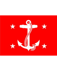 Flag: Personal Flag of the US Under Secretary of the Navy |  landscape flag | 1.35m² | 14.5sqft | 90x150cm | 3x5ft 