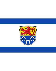 Flag: Pfungstadt, Hesse, Germany |  landscape flag | 1.35m² | 14.5sqft | 90x150cm | 3x5ft 