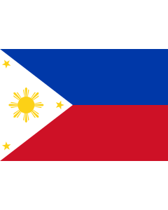 Flag: 3 2 flag of the Philippines |  landscape flag | 1.35m² | 14.5sqft | 90x150cm | 3x5ft 