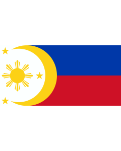 Flag: Proposed Flag of the Philippines by Fidel V |  landscape flag | 1.35m² | 14.5sqft | 80x160cm | 30x60inch 