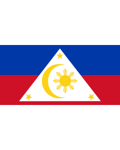 Flag: Proposed Flag of the Philippines by Fidel V |  landscape flag | 1.35m² | 14.5sqft | 80x160cm | 30x60inch 