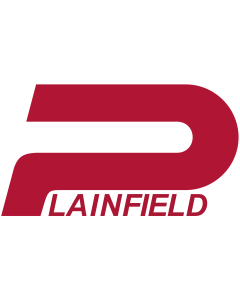 Flag: And logo of the city of Plainfield, Indiana |  landscape flag | 1.35m² | 14.5sqft | 90x150cm | 3x5ft 