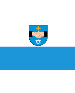 Flag: POL Kolbuszowa | Kolbuszowa  Polish city | Kolbuszowej | Prapor Kolbuszowa |  landscape flag | 1.35m² | 14.5sqft | 90x150cm | 3x5ft 
