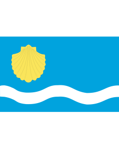 Flag: POL Olsztyn |  landscape flag | 1.35m² | 14.5sqft | 90x150cm | 3x5ft 