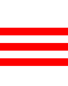 Flag: Polignac |  landscape flag | 1.35m² | 14.5sqft | 90x150cm | 3x5ft 