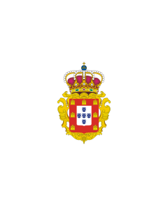 Flag: Portugal  1750 |  landscape flag | 1.35m² | 14.5sqft | 90x150cm | 3x5ft 