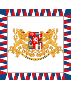 Flag: President of Czechoslovakia  1918-1939, 1945-1960 |  1.35m² | 14.5sqft | 120x120cm | 45x45inch 
