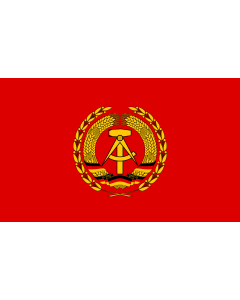 Flag: Chairman of the National Defence Council of East Germany |  landscape flag | 1.35m² | 14.5sqft | 90x150cm | 3x5ft 