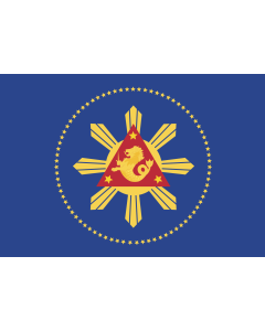 Flag: President of the Philippines |  landscape flag | 1.35m² | 14.5sqft | 90x150cm | 3x5ft 