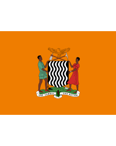 Flag: President of Zambia | Standard of the President Of Zambia |  landscape flag | 1.35m² | 14.5sqft | 100x140cm | 40x55inch 