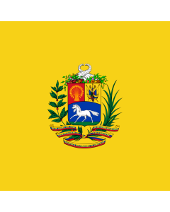 Flag: Presidential Army of Venezuela |  1.35m² | 14.5sqft | 120x120cm | 45x45inch 