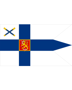 Flag: Presidential standard of Finland 1944-1946, used by Gustaf Mannerheim |  landscape flag | 1.35m² | 14.5sqft | 90x150cm | 3x5ft 