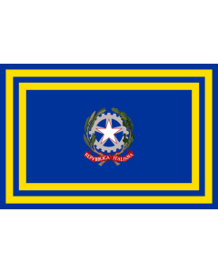 Flag: Prime minister of Italy |  landscape flag | 1.35m² | 14.5sqft | 90x150cm | 3x5ft 
