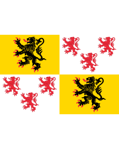 Flag: Proposed design for a Hauts-de-France |  landscape flag | 1.35m² | 14.5sqft | 90x150cm | 3x5ft 