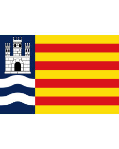 Flag: Propuesta de Ibiza de 2007 |  landscape flag | 1.35m² | 14.5sqft | 90x150cm | 3x5ft 