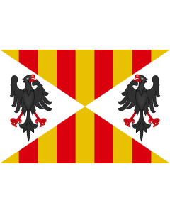 Flag: It is easy to put a border around this flag image |  landscape flag | 1.35m² | 14.5sqft | 90x150cm | 3x5ft 