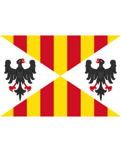 Flag: It is easy to put a border around this flag image |  landscape flag | 1.35m² | 14.5sqft | 90x150cm | 3x5ft 