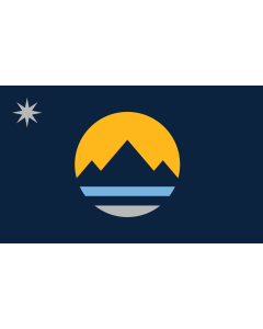 Flag: Reno, Nevada |  landscape flag | 1.35m² | 14.5sqft | 90x150cm | 3x5ft 