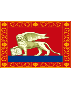 Flag: Republic of Venice in Empire Total War |  landscape flag | 1.35m² | 14.5sqft | 90x150cm | 3x5ft 