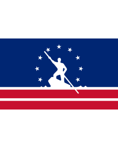 Flag: Richmond, Virginia |  landscape flag | 1.35m² | 14.5sqft | 90x150cm | 3x5ft 