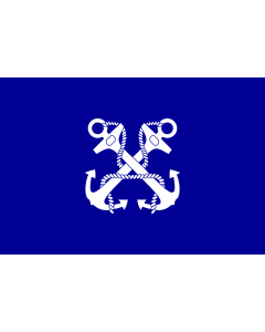 Flag: ROC Minister of Marine | ROC Minister of Marine Flag  abolished in end of 1928 |  landscape flag | 1.35m² | 14.5sqft | 90x150cm | 3x5ft 