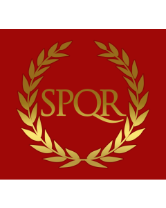 Flag: Of the Roman Empire |  landscape flag | 1.35m² | 14.5sqft | 110x120cm | 43x50inch 