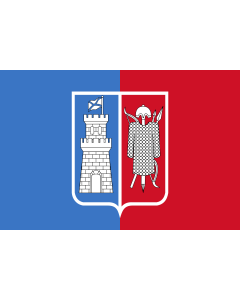 Flag: Rostov-na-Donu | Rostov-on-Don | Rostowa nad Donem | Doni-äärse Rostovi lipp |  landscape flag | 1.35m² | 14.5sqft | 90x150cm | 3x5ft 