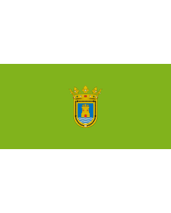 Flag: Rota, in Cádiz province, Spain |  landscape flag | 1.35m² | 14.5sqft | 80x160cm | 30x60inch 