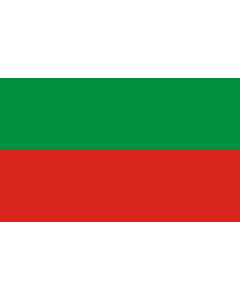 Flag: Sac and Fox Tribe of the Mississippi in Iowa |  landscape flag | 1.35m² | 14.5sqft | 90x150cm | 3x5ft 