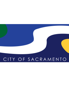 Flag: Sacramento, California |  landscape flag | 1.35m² | 14.5sqft | 90x150cm | 3x5ft 