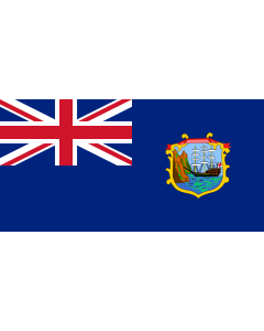 Flag: Saint Helena, 1874 to 1985 |  landscape flag | 1.35m² | 14.5sqft | 80x160cm | 30x60inch 