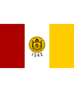 Flag: San Diego, CA |  landscape flag | 1.35m² | 14.5sqft | 90x150cm | 3x5ft 