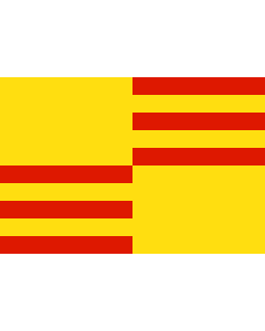 Flag: San Lorenzo  municipality of Puerto Rico  - the colours |  landscape flag | 1.35m² | 14.5sqft | 90x150cm | 3x5ft 