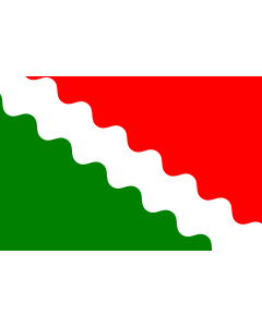 Flag: San Sebastián, Puerto Rico |  landscape flag | 1.35m² | 14.5sqft | 90x150cm | 3x5ft 
