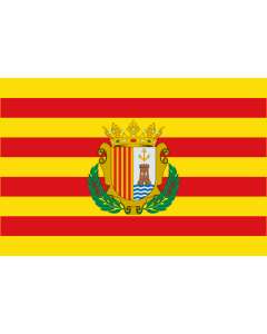 Flag: Santa Pola |  landscape flag | 1.35m² | 14.5sqft | 90x150cm | 3x5ft 