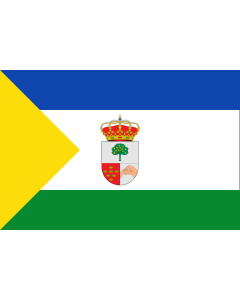 Flag: Santomera, Murcia, Spain |  landscape flag | 1.35m² | 14.5sqft | 90x150cm | 3x5ft 