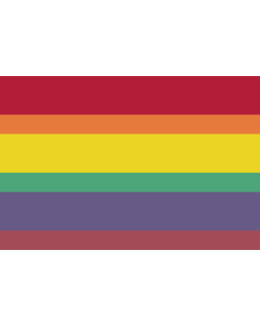 Flag: Saryan - Rainbow |  landscape flag | 1.35m² | 14.5sqft | 90x150cm | 3x5ft 
